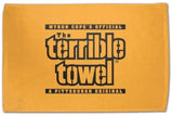Pittsburgh Steelers Myron Copes Gold NFL 25 x 15 Terrible Towel