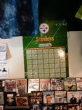 Pittsburgh Steelers NFL Dry Erase Calendar