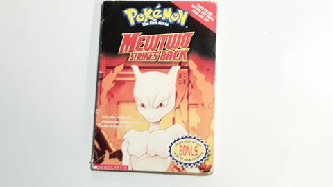 Pokemon The First Movie Mewtwo Strikes Back Scholastic Book