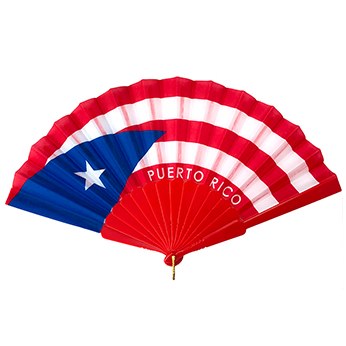 Puerto Rico Folding Fan
