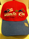 Puerto Rico Palm Trees Snap Back Adjustable Baseball Cap Hat