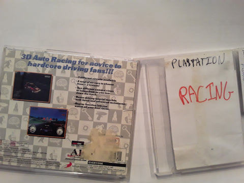 Racing Used Playstation 1 Video Game