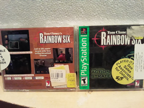 Rainbow Six Used Playstation 1 Game