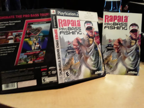 Rapala Pro Bass Fishing USED PS2 Video Game