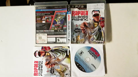 Rapala Pro Bass Fishing Used PS3 Video Game