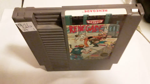 Renegade NES Used Original Nintendo Video Game