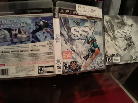 SSX Snowboarding Used PS3 Video Game