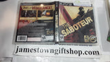 Saboteur Used PS3 Video Game