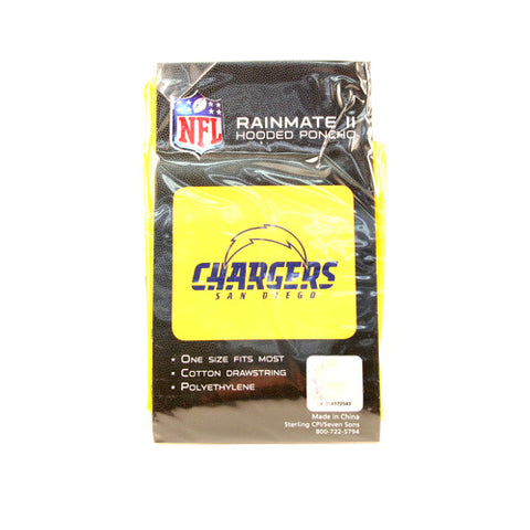 San Diego / Los Angeles Chargers NFL Rain Poncho