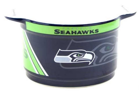 Seattle Seahawks NFL 23 OZ Ceramic Gametime Bowls