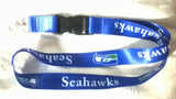 Seattle Seahawks Logo NFL Key Chain Lanyards Various Colors