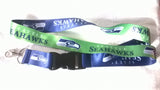 Seattle Seahawks Logo NFL Key Chain Lanyards Various Colors