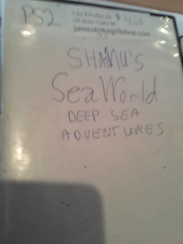 Shamu's Seaworld Deep Sea Adventures USED PS2 Video Game