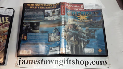 Socom II U.S. Navy Seals USED PS2 Video Game