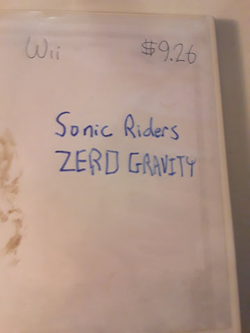 Sonic Riders Zero Gravity Used Nintendo Wii Video Game