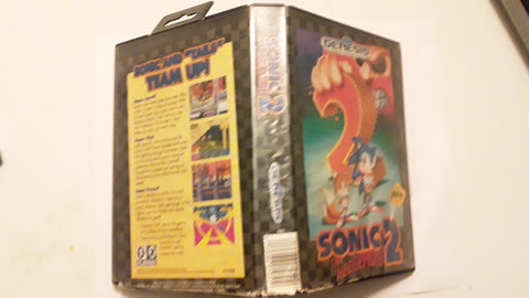 Sonic The Hedgehog 2 Used Sega Genesis Video Game