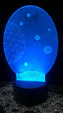 Space Color-Changing LED Night Light