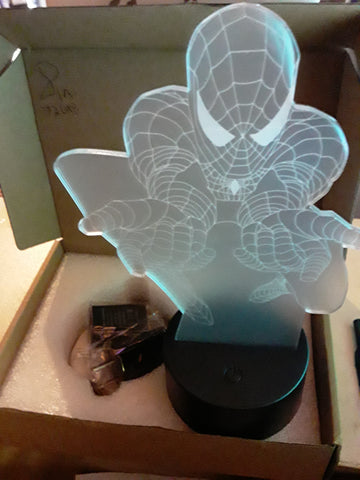 Spider-Man Marvel Comics LED Night Light Lamp