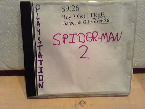 Spider-Man 2 Enter Electro Used Playstation 1 Game