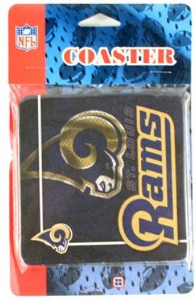 ***50OFF*** St Louis Rams NFL 6 Pack Euro Style Coaster Set