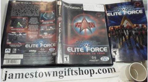 Star Trek Voyager Elite Force Used PS2 Video Game