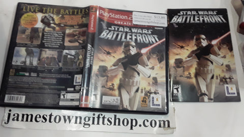 Star Wars Battlefront 1 USED PS2 Video Game