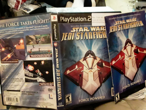 Star Wars Jedi Starfighter USED PS2 Video Game