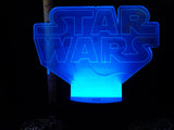 Star Wars Logo LED Night Light Lamp
