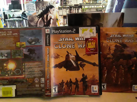 Star Wars Clone Wars USED PS2 Video Game