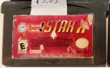 Star X Used Nintendo Gameboy Advance Video Game