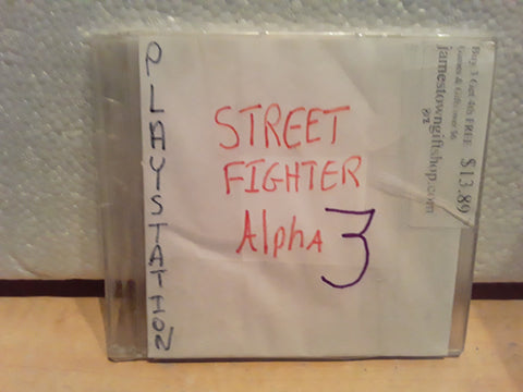Street Fighter Alpha 3 Used Playstation 1 Game