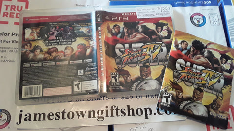 Super Street Fighter IV Used PS3 Video Game