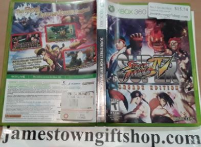 Super Streetfighter IV Arcade Edition Used Xbox 360 Video Game