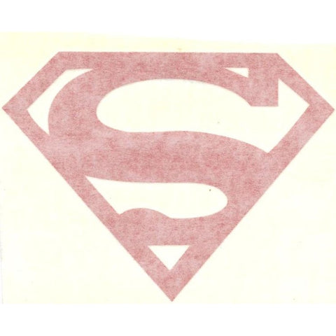 Superman Logo Red 5" x 4" Decal