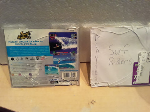Surf Riders Used Playstation 1 Game