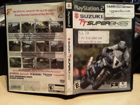 Suzuki TT Superbikes Racing USED PS2 Video Game