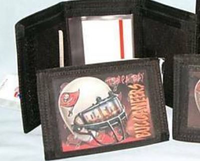 Tampa Bay Buccaneers  NFL Vintage Nylon Trifold Wallet