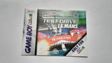 Test Drive Le Mans Gameboy Color Video Game Instruction Booklet Manual Only