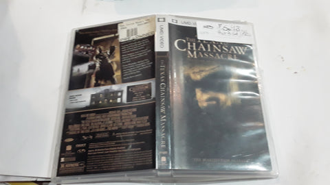 Texas Chainsaw Massacre PSP Used UMD Movie Disk