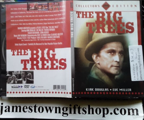 The Big Trees Kirk Douglas Used DVD Movie