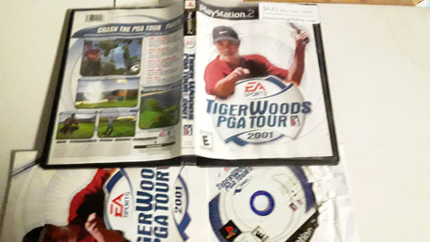 Tiger Woods PGA Tour 2001 PS2 Video Game USED