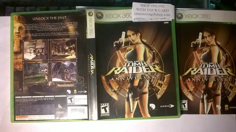 Tomb Raider Anniversary USED for Xbox 360 Video Game