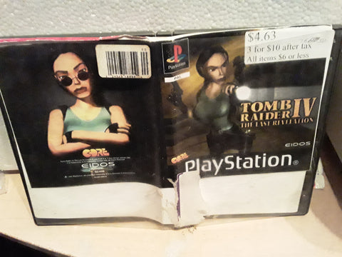 Tomb Raider Last Revelation Used Playstation 1 Game