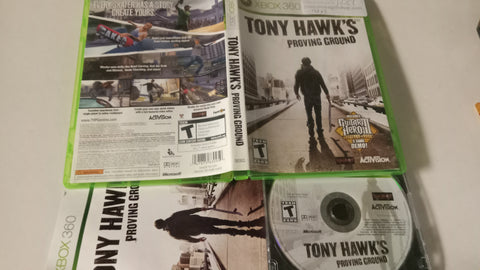 Tony Hawk's Proving Ground Skateboarding Xbox 360 Used Video Game