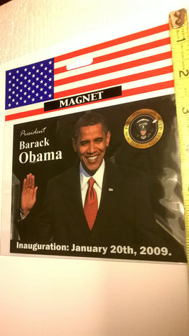 Obama Magnet 5 inches tall