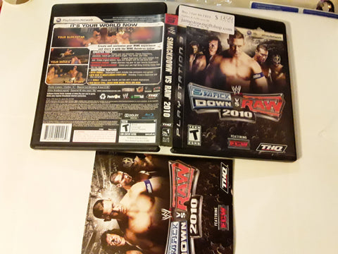 WWE Smackdown vs. Raw 2010 Used PS3 Video Game