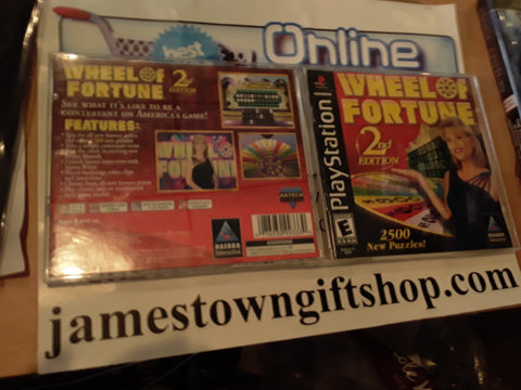 Wheel of Fortune 2nd Edition USED Playstation 1 Game