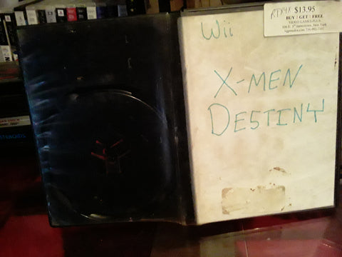 X-Men Destiny Used Nintendo Wii Video Game