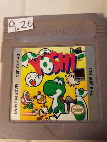 Yoshi's Cookie Used Nintendo Gameboy Game